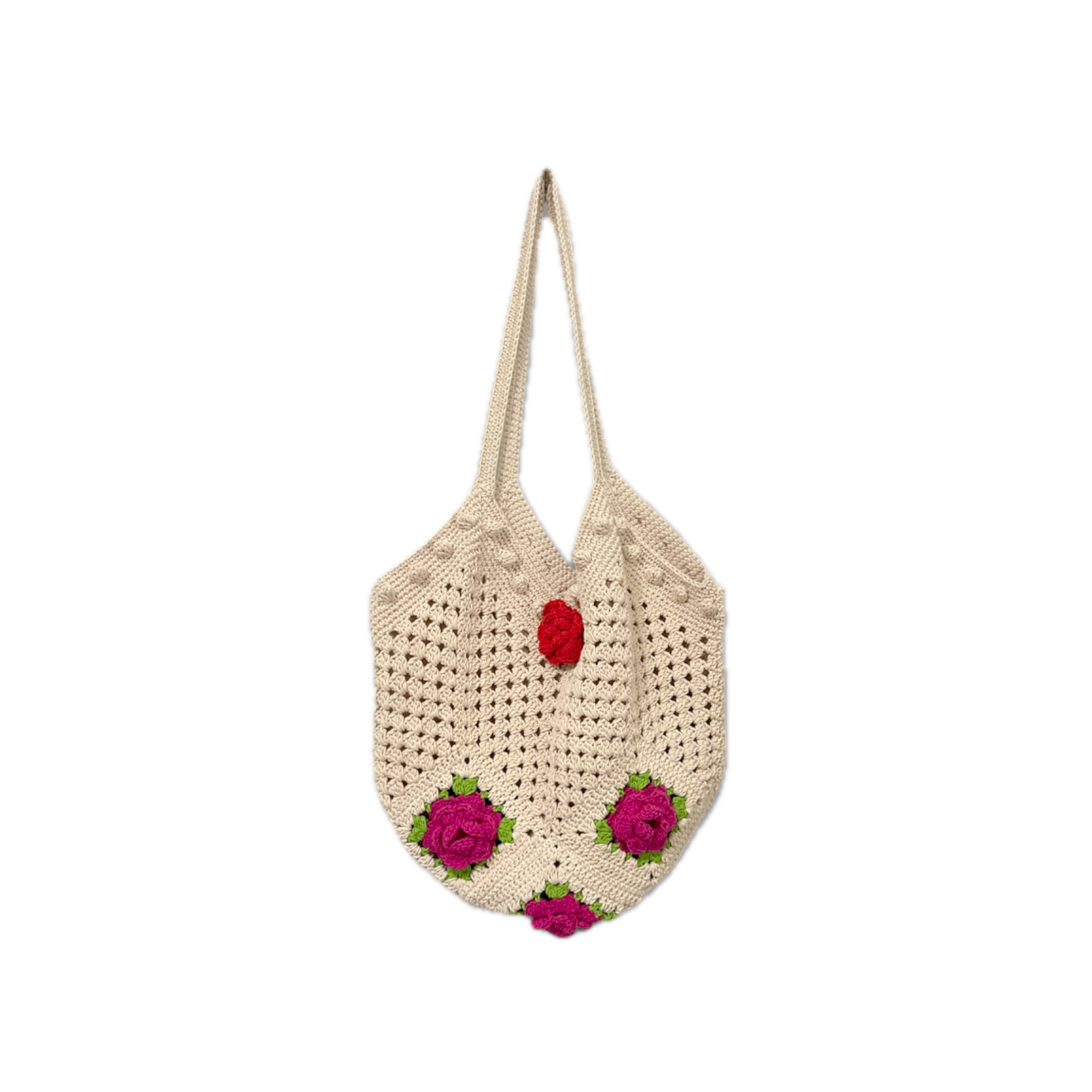 Purple Flower Bag