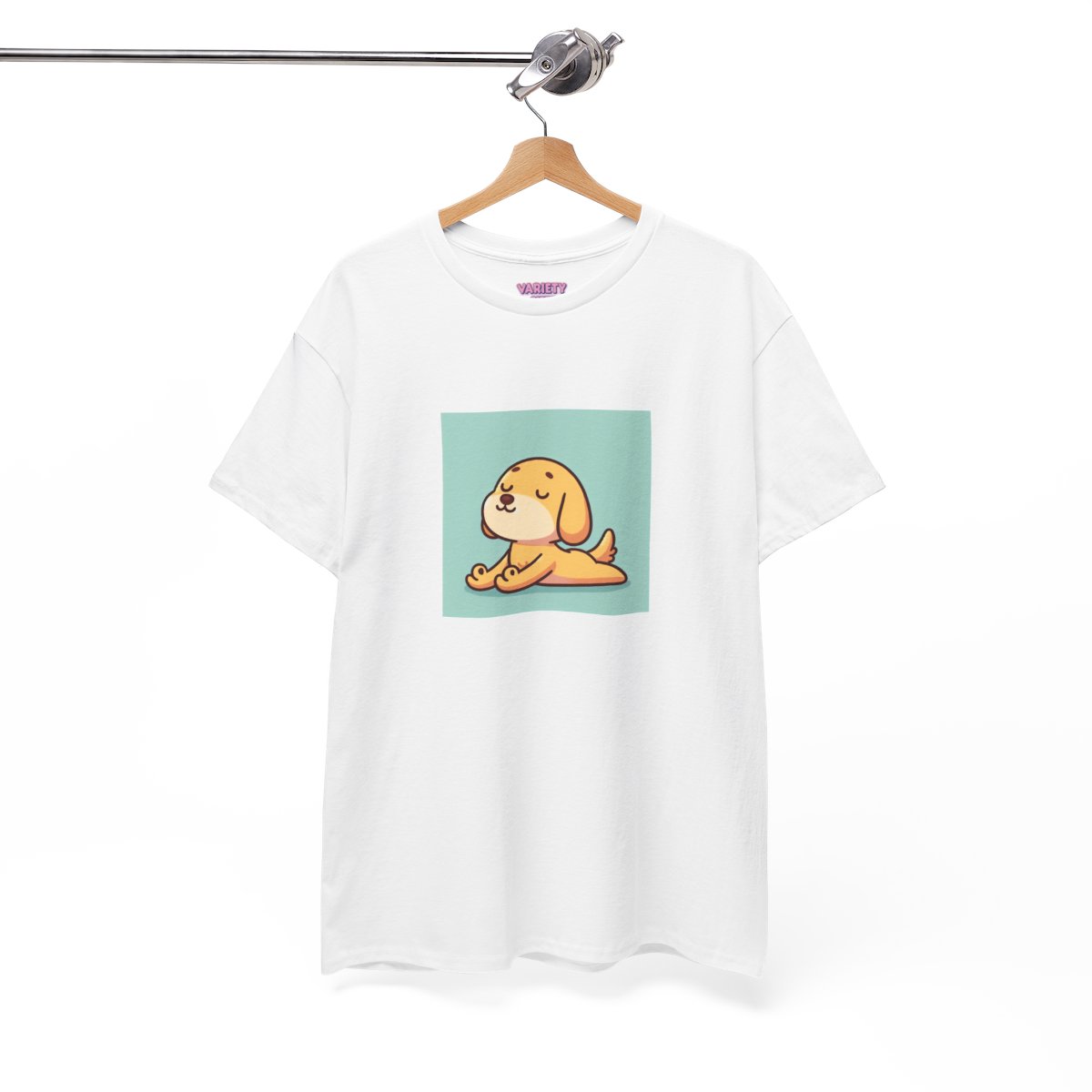 Golden Retriever Yoga T-Shirt view 3